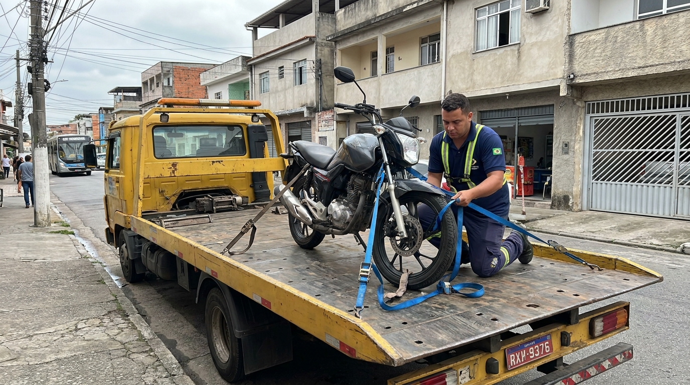 Auxílio para Moto no Local em Mogi das Cruzes‑SP