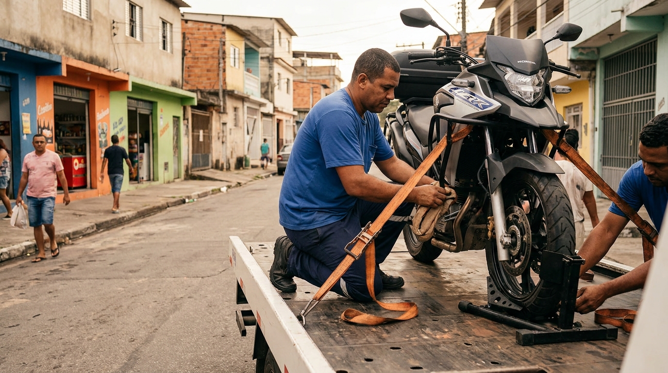 Guincho para Moto em Mogi das Cruzes‑SP