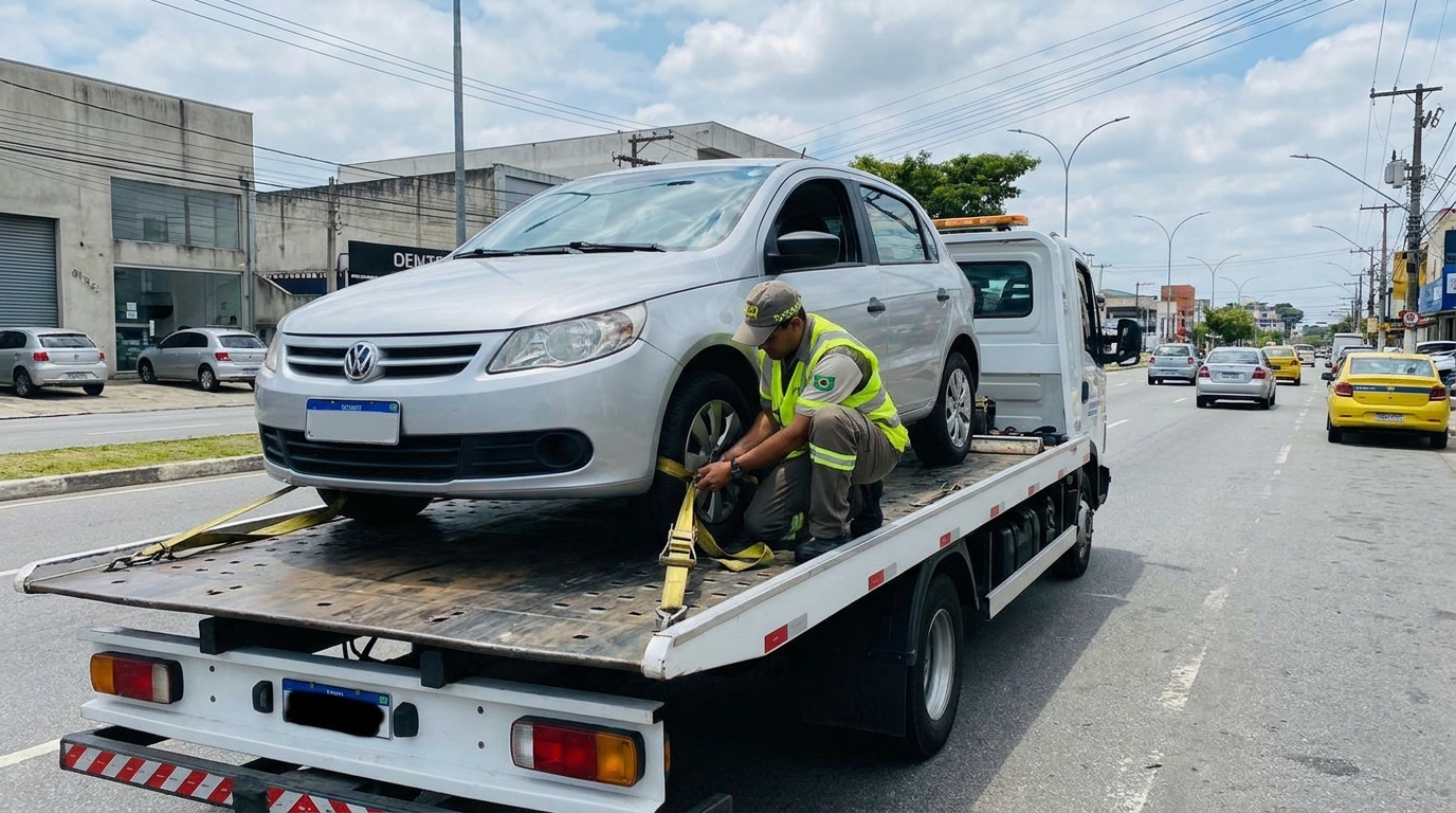 Recolhimento após Colisão em Mogi das Cruzes‑SP